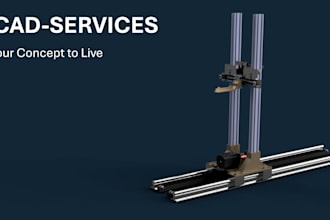 design 3d cad models and 2d drawings using solidedge or fusion 360