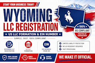 do wyoming llc registration, US llc formation and ein number