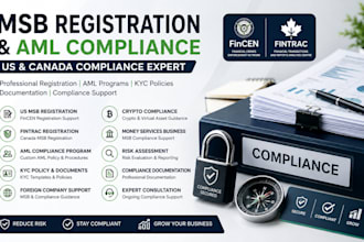 do US montana canada msb registration wit fincen aml compliance llc registration