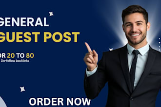 do general guest post with dofollow backlinks USA,UK
