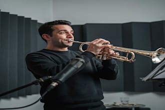 record live brass for your song, film score or brass arrangement