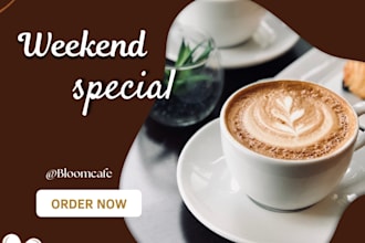 design eye catching canvas graphics for social media