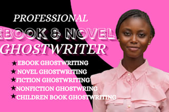 ebook ghostwriter, nonfiction ebook writer, christian book writer, cookbook
