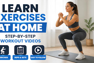 edit fitness workout and exercise videos