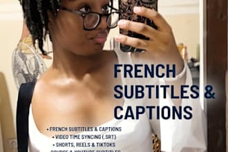 add accurate french subtitles to your viral videos