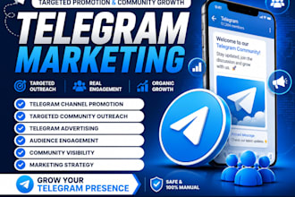 do telegram promotion, telegram marketing and crypto promotion
