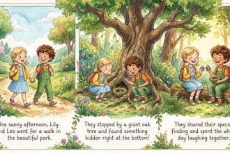 create children story book illustrations and picture book art