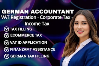 do german vat registration, germany tax filing, corporate tax income tax, vat id
