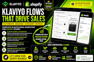 setup klaviyo flows for your shopify store
