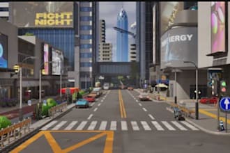 create 3d game environment level design open world map in unity and ue5