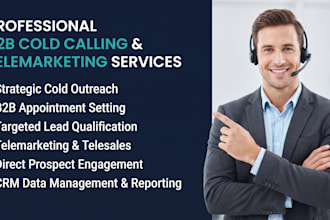do USA cold calling, lead generation and appointment setting