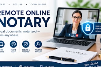 provide fast and secure online notary services and document notarization
