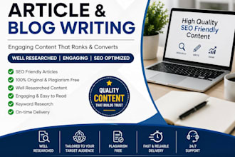 write SEO content writing and articles as an ai prompt