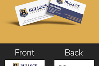 design professional business cards