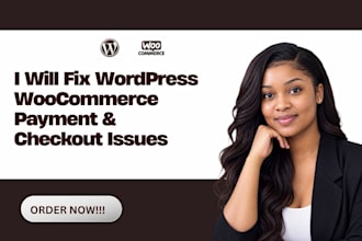 fix wordpress website woocommerce payment checkout issue