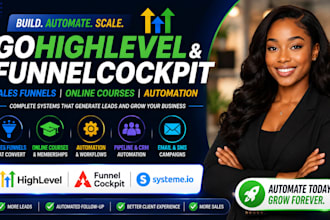 funnel cockpit funnelcockpit sales funnel webinar landing page website automatio