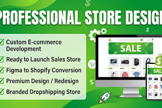 build custom shopify sections and liquid components