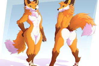 furry ref sheet furry reference sheet nsfw furry reference sheet character art