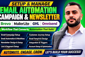setup brevo email automation campaign brevo mailerlite ghl ominisend workflow