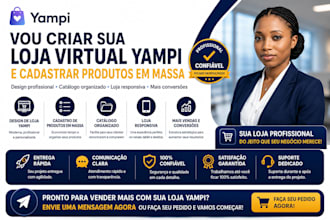 criar site yampi loja cadastrar produtos em massa na yampi loja virtual