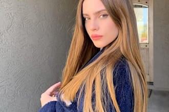 be female photo model for a product or service