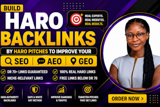 do haro pitch outreach for white hat dr50 backlinks