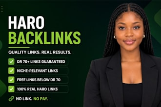 do haro pitch outreach for white hat dr50 backlinks