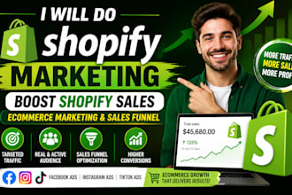 do shopify markerting boost shopify sales ecommerce markteting sales funnel