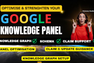 optimize google knowledge panel and knowledge graph for person or brand