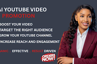 do ai youtube video promotion ai videos and  marketing content channel growth