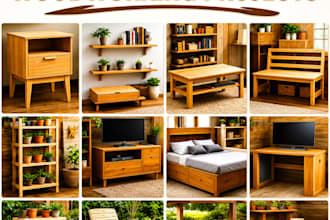 design custom woodworking plans, furniture designs, and cut lists
