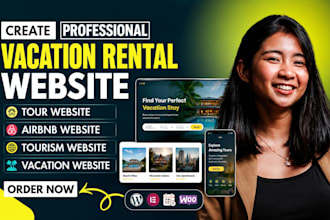 create vacation rental website tour website airbnb website tourism vacation webs