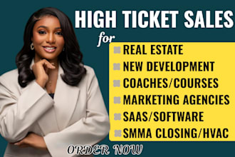 be your high ticket sales closer sdr sales representative b2b