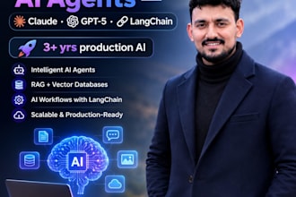 build custom ai agents and automation with claude, gpt and langchain