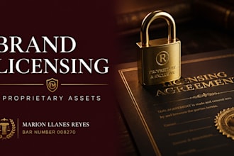 draft custom commercial brand licensing agreements