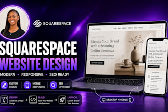 squarespace website design squarespace website redesign squarespace landing page