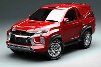 make custom sedan car, suv widebody kit, rc model for printing, coupe, stl file
