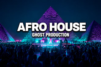 remix your song to afro house, latin house or ghost produce