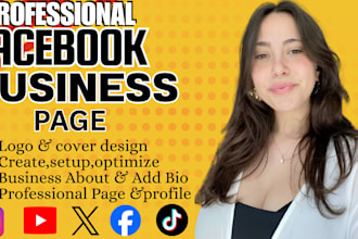 create and setup facebook business page