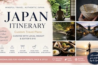 create your mindful japan itinerary
