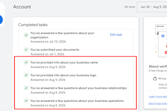 complete google ads advertiser verification and business operations verification