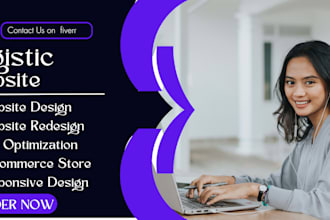 create logistic, dispatch, cargo, transport, hauling, trucking website