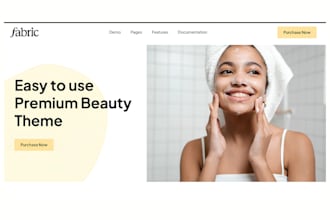 design beauty store skincare website shopify store cosmetics store skincare