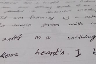 do nice handwriting note