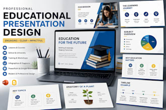 design professional and engaging educational presentations
