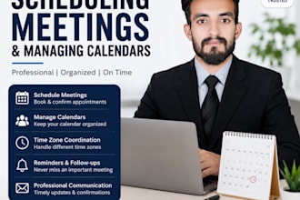 schedule meetings and professionally manage your calendar