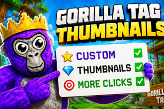 gorilla tag thumbnail for youtube