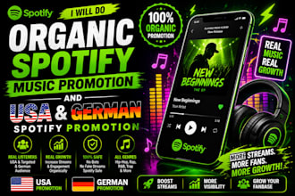 usa professional spotify music promotion