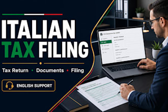 prepare and file your italian tax return and tax filing