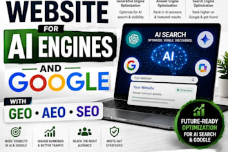 optimize your website for ai engines and google with GEO aeo